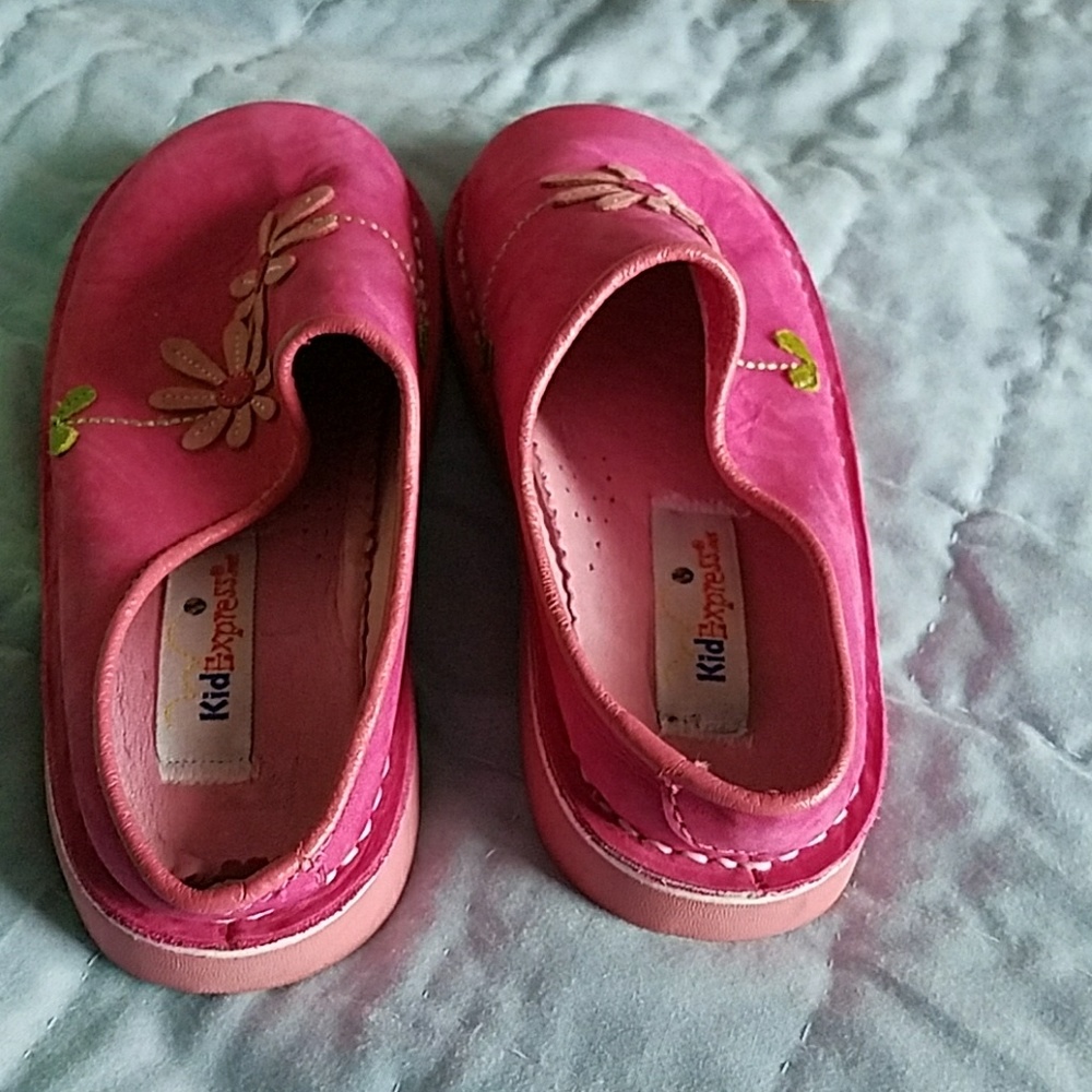 Kids Express slip on mule shoes - Picture 3 of 8